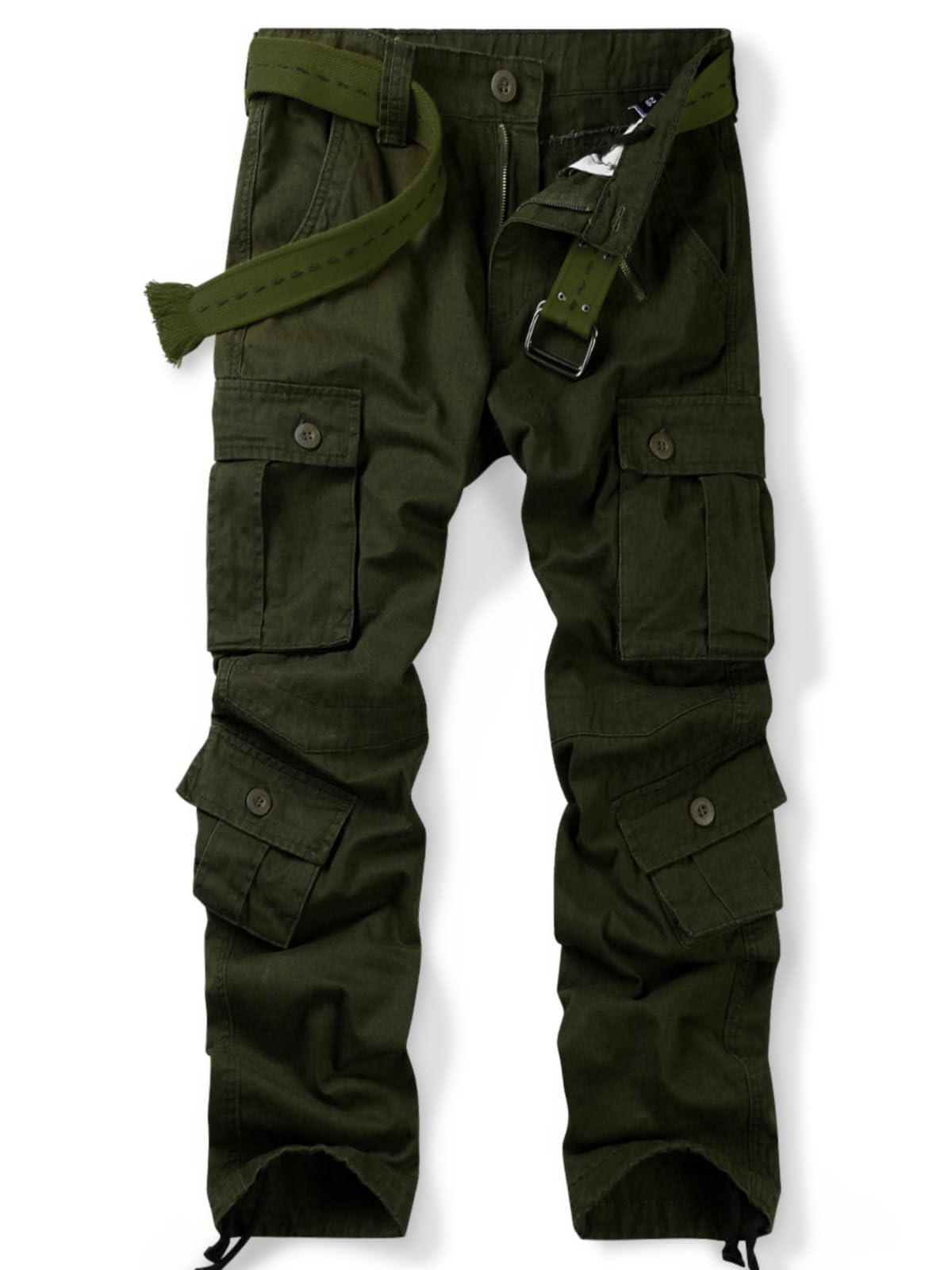 OCHENTA Men's Army Cargo Work Pants Military Combat Tactical